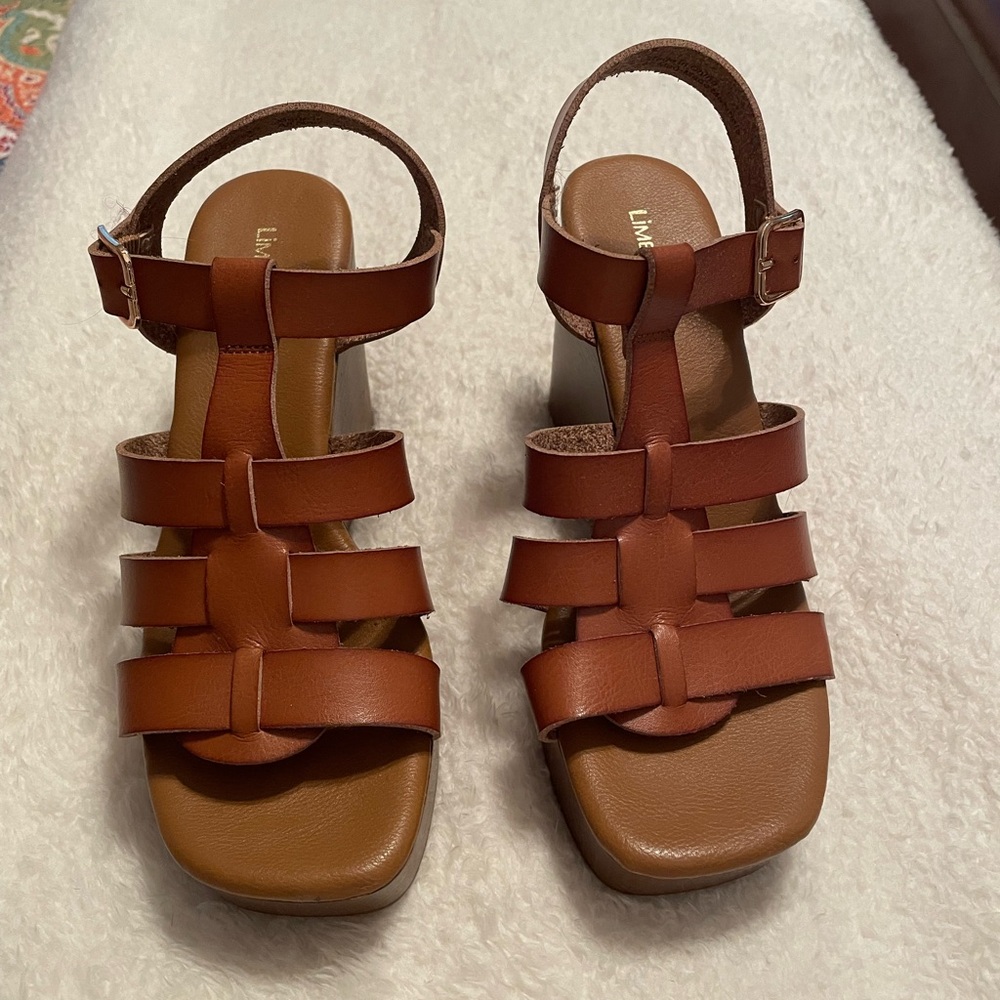 Lina Tan Strappy Women's Sandals